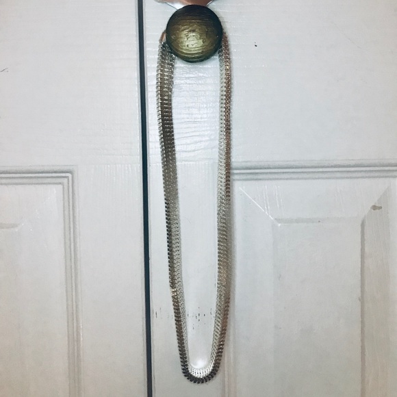 Silver chunky necklace - Picture 1 of 1